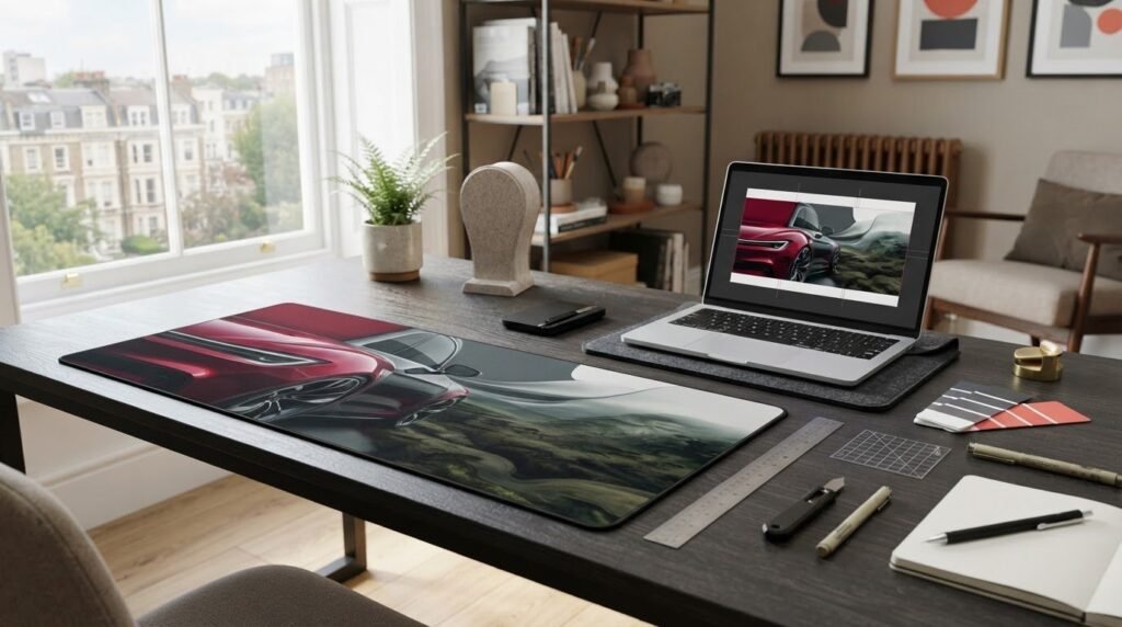 Generating the best AI Deskpad Image for Us To Print